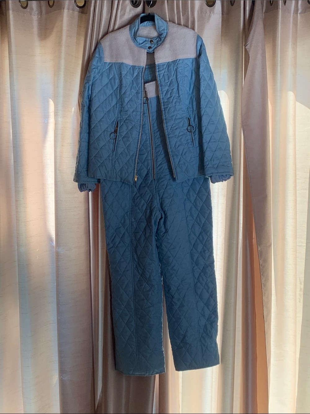 Vintage handmade snow suit small